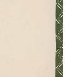 Cortina Exotic Panama Beige Y Verde Caqui 140x260c