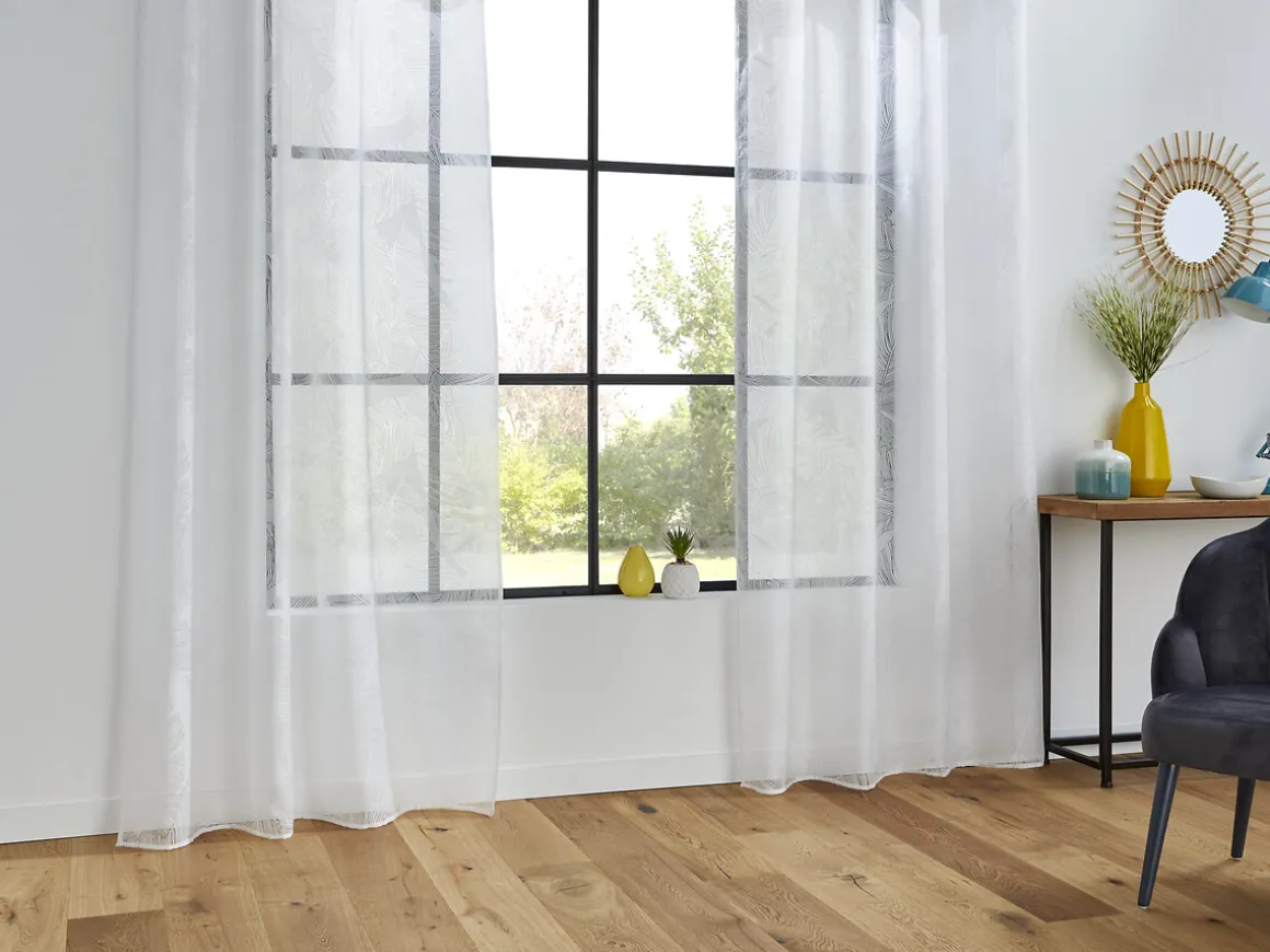 Cortina Feuil Blanca 140x240Cm