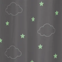 Cortina Gris Fluorescente 140x250Cm