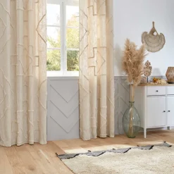 Cortina Inca Marfil 130x260Cm