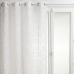 Cortina Jacquard Sama Blanco