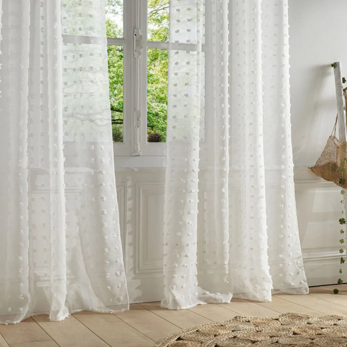 Cortina Lily Blanca 140x240Cm