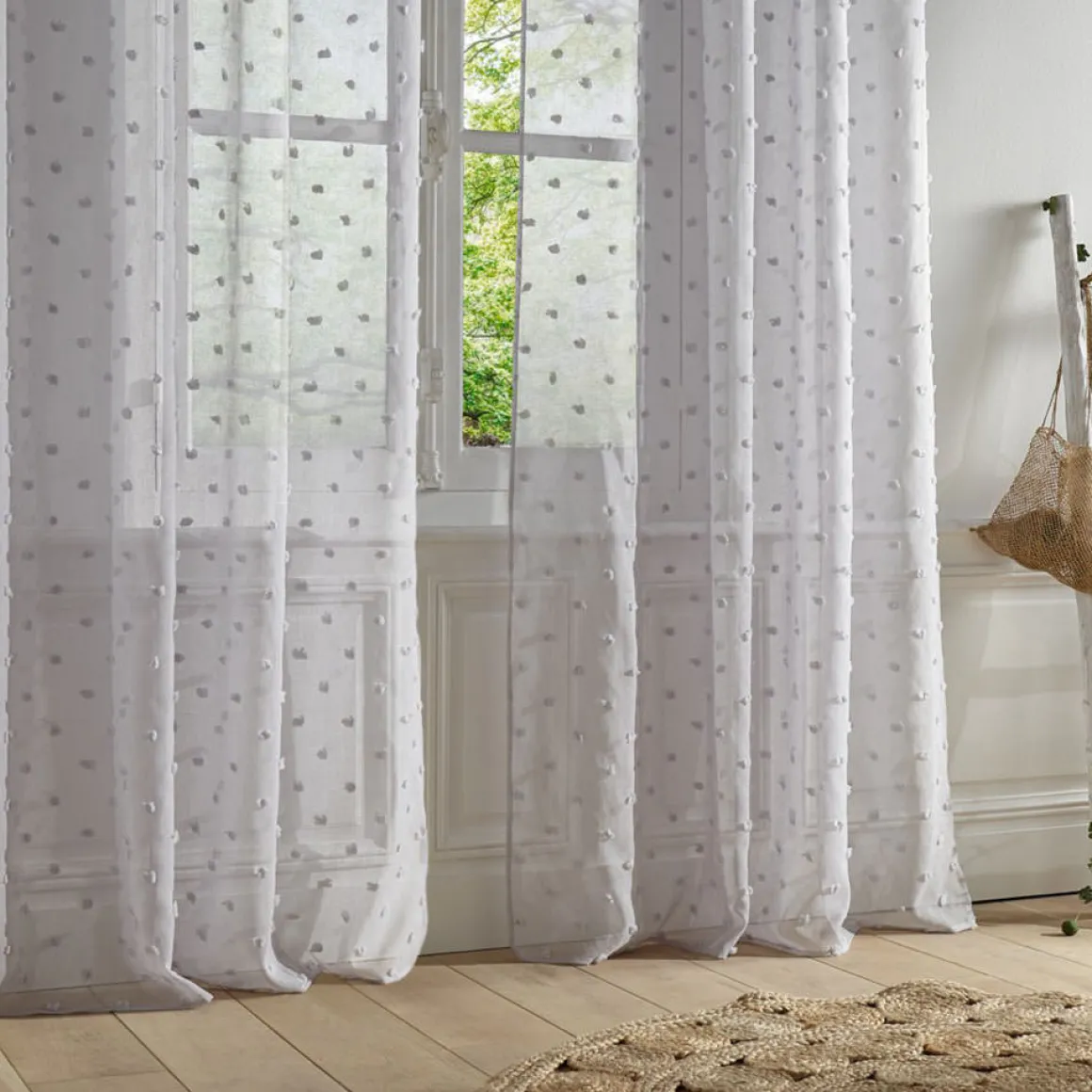 Cortina Lily Gris 140x240Cm