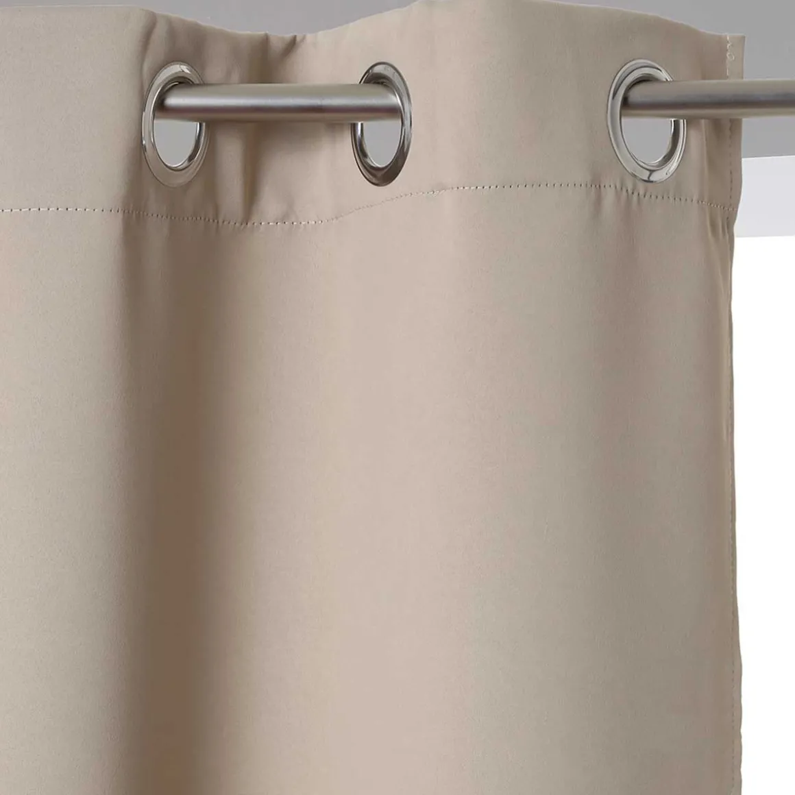 Cortina Opaca Beige 140x260Cm