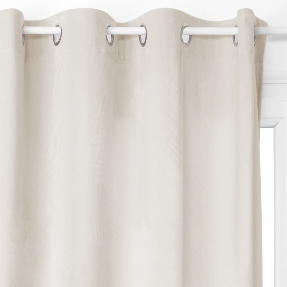 Cortina Opaca Beige 140x260Cm