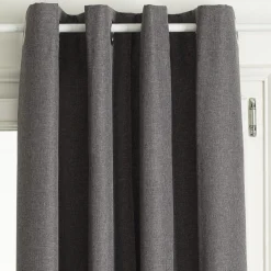 Cortina Opaca Gris Oscuro 140x260Cm