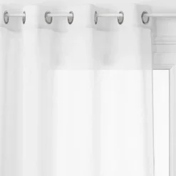 Cortina Organza Blanca 140x240Cm