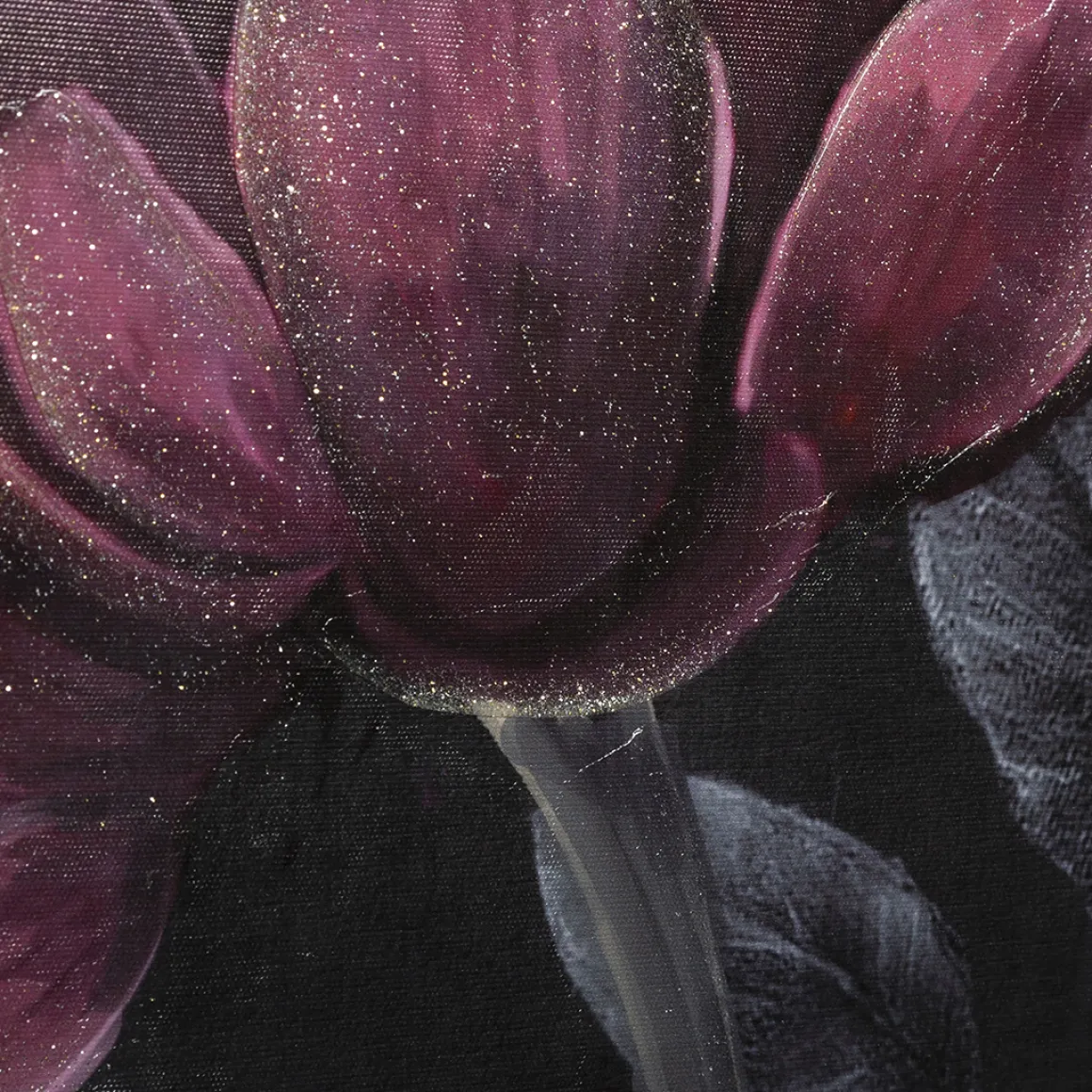 Cuadro Deco Flores 58x58Cm