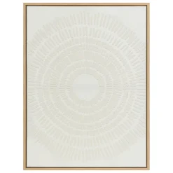 Cuadro decorativo ANGELI blanco 80x60cm