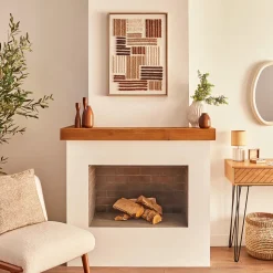 Cuadro decorativo 3D EMIR marrón 70x50cm