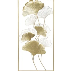 Cuadro Decorativo Ginko Metal 50x100Cm