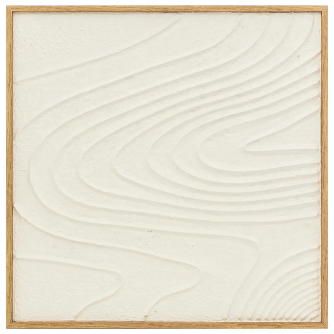 Cuadro decorativo HATEYA de líneas con relieve