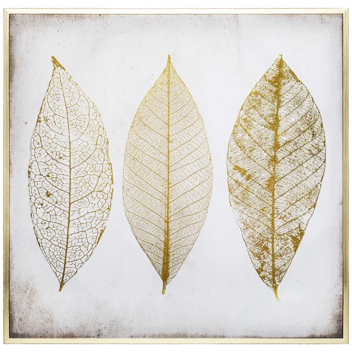 Cuadro Decorativo Hojas 58x58Cm