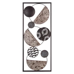 Cuadro Decorativo Metal Étnica 25x61Cm