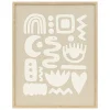 Cuadro decorativo PETRA con relieve