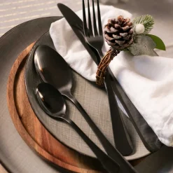 Cubertería 16 Piezas Shadow Inoxidable