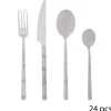 Cubertería 24 Pzas Borah Inoxidable