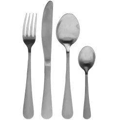 Cubertería 24 Pzas Satinado Inoxidable