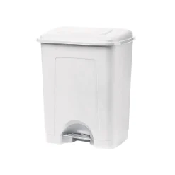 Cubo Con Pedal 35L Blanco