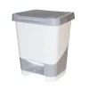 Cubo De Basura Con Pedal 20L Blanco