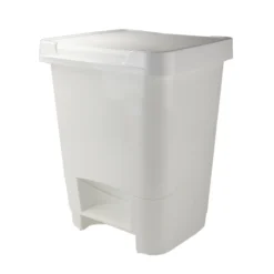 Cubo De Basura Con Pedal 20L Blanco