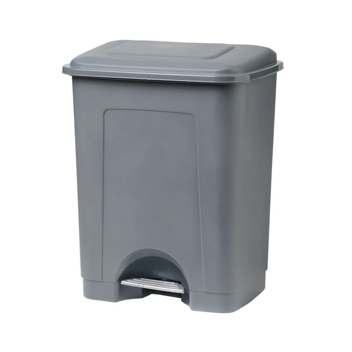 Cubo De Basura Con Pedal Gris 35L