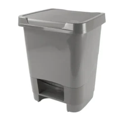 Cubo De Basura Con Pedal 20L Gris