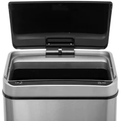 Cubo De Basura C/Sensor Acero Inox 40L