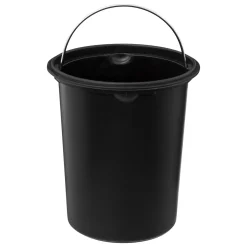 Cubo De Basura Inox C/Tapa De Bambú 3L