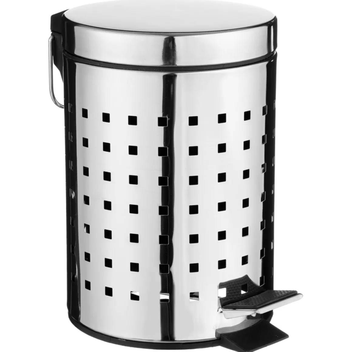 Cubo De Basura P/Baño Acero Inox. 3L