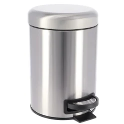 Cubo De Basura P/Baño C/Cierre Suave 3L