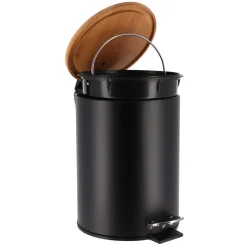 Cubo De Basura P/Baño Cierre Suave 2.5L