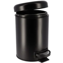 Cubo De Basura P/Baño Cierre Suave 3L