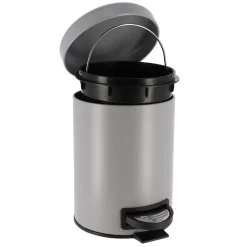 Cubo De Basura P/Baño Cierre Suave 3L