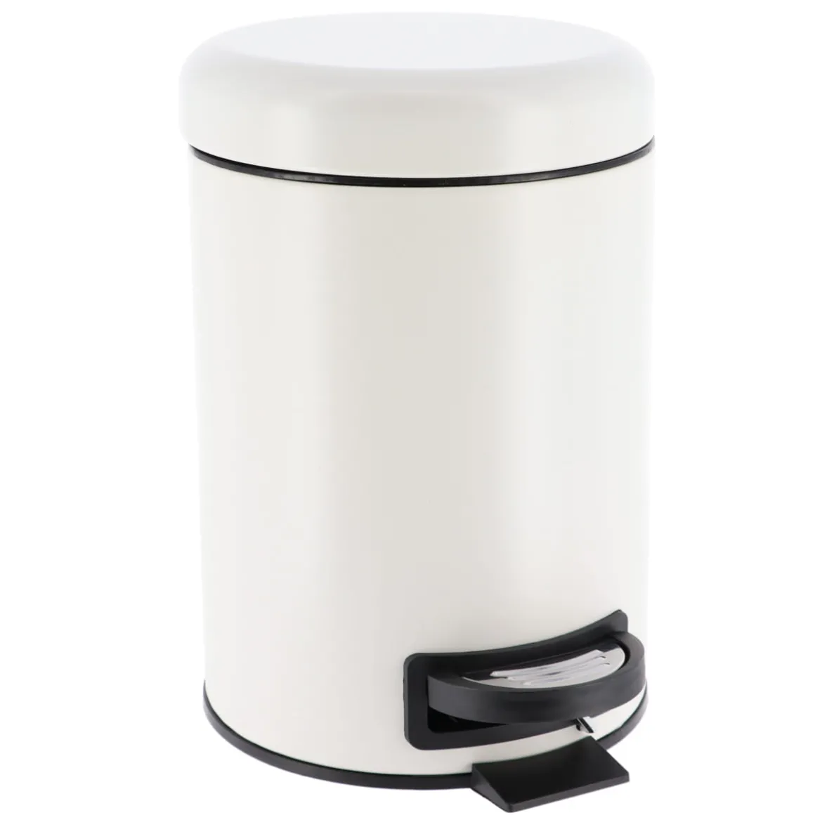 Cubo De Basura P/Baño Cierre Suave 3L