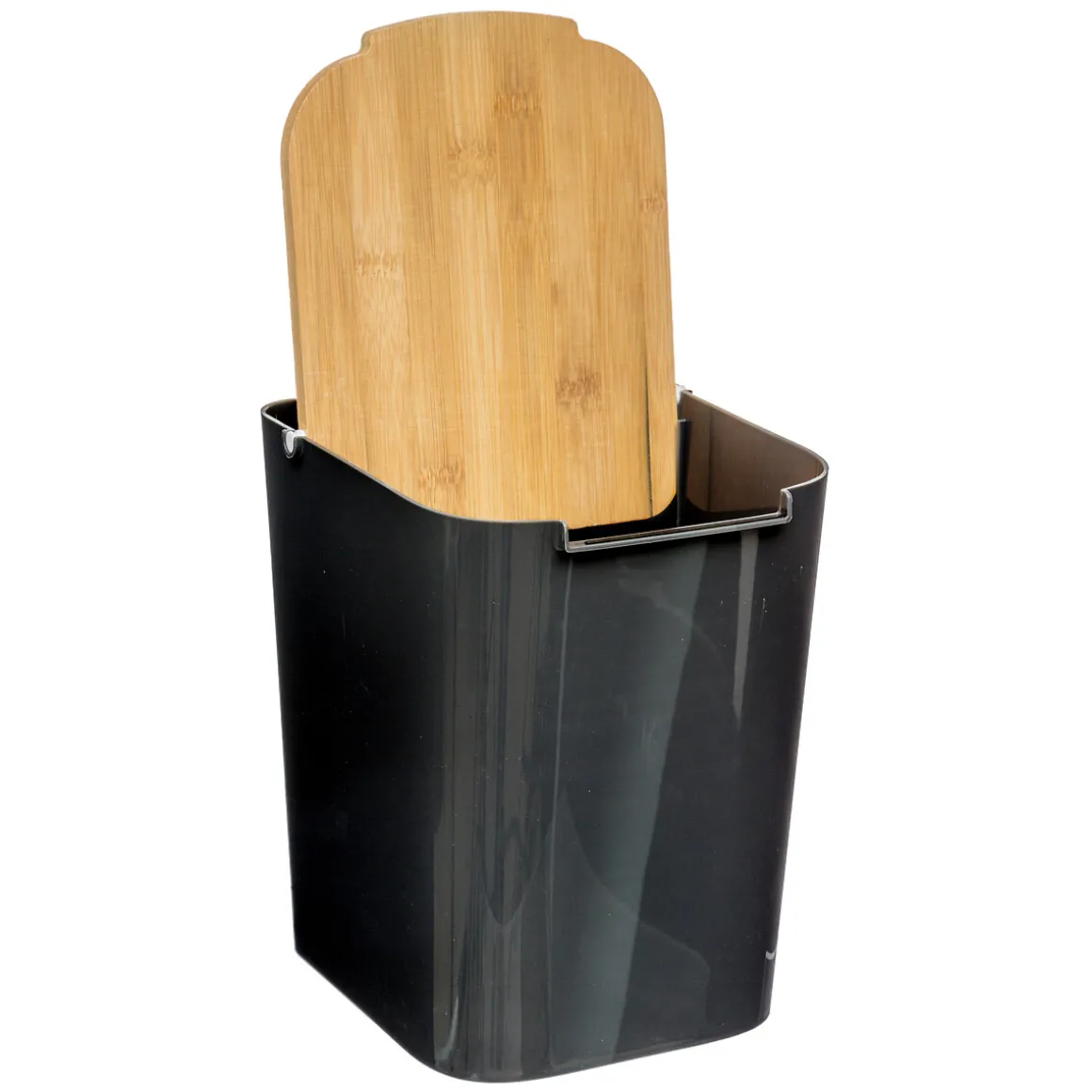 Cubo De Basura P/Baño Con Tapa 5L