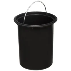 Cubo MODERN blanco de metal softclose 3L