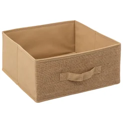 Cubo Organizador Beige 15x31cm