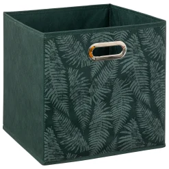 Cubo Organizador Verde Herbier 31x31cm