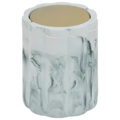 Cubo para encimera MARBY blanco de poliresina 1.5L