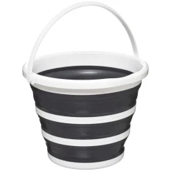 Cubo Retráctil 10L Blanco/Gris