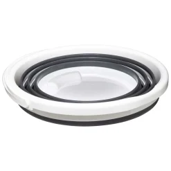 Cubo Retráctil 10L Blanco/Gris