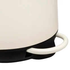 Cubo wc con pedal y sistema soft close DUO beige