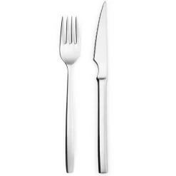 Cuchillo Chuletero+Tenedor De Mesa