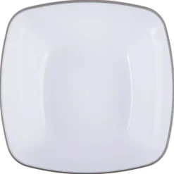 Cuenco Cuadrado Gris 19Cm