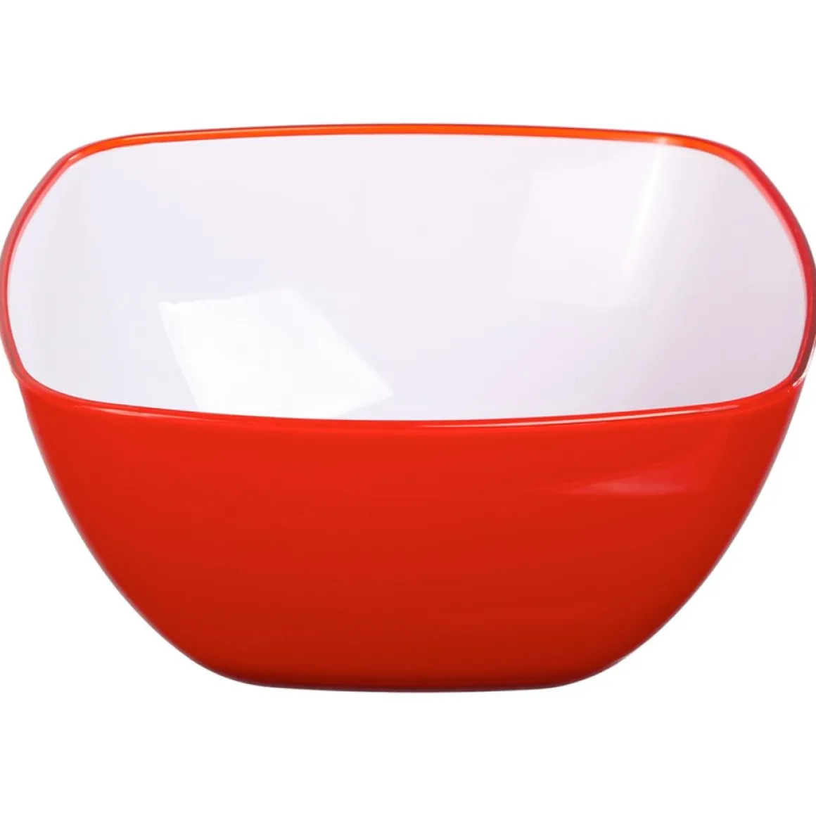 Cuenco Cuadrado Rojo 19Cm