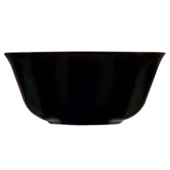 Cuenco De Vidrio Negro Luminarc