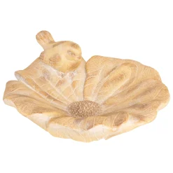 Cuenco decorativo BIRDY de resina 16x36x38cm