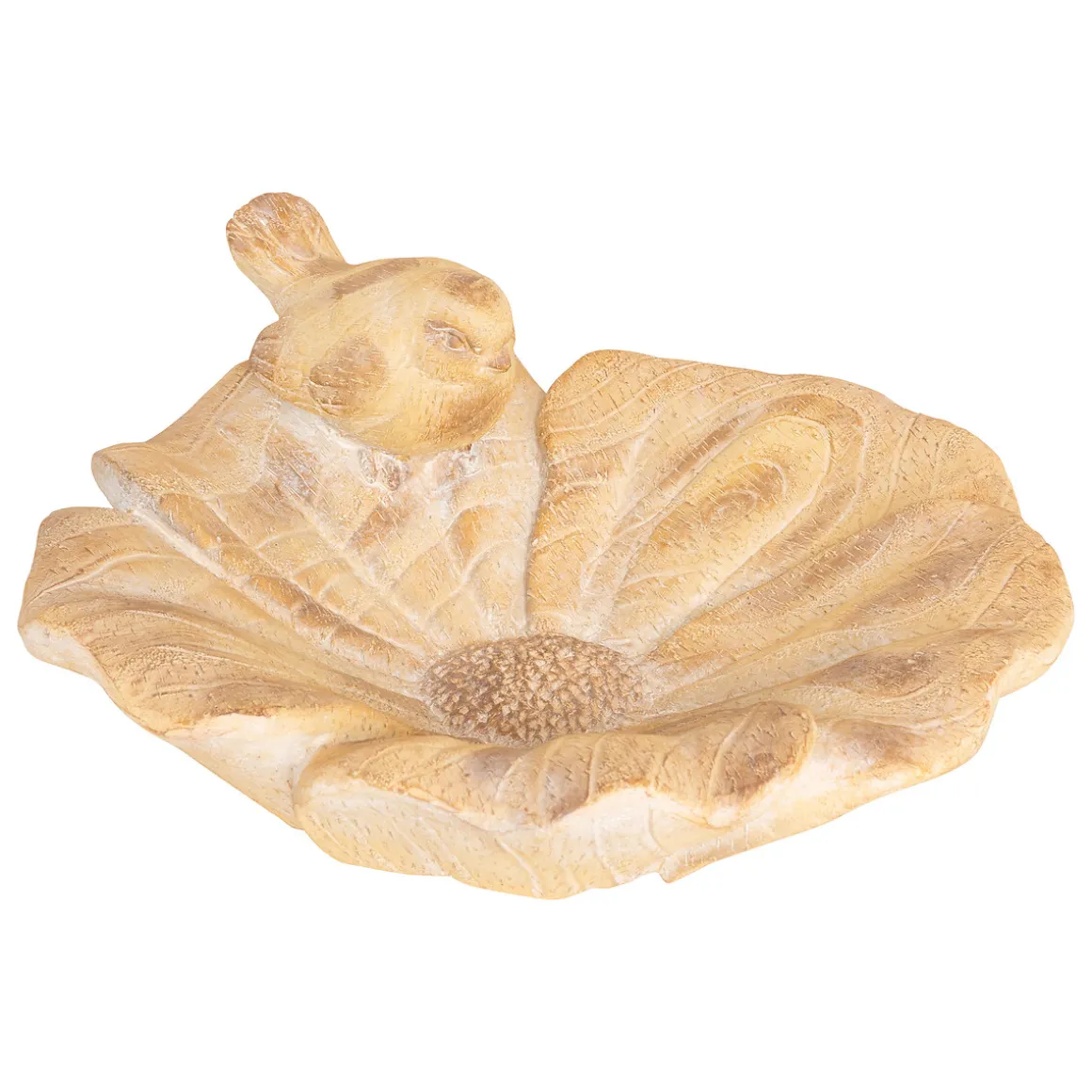 Cuenco decorativo BIRDY de resina 16x36x38cm