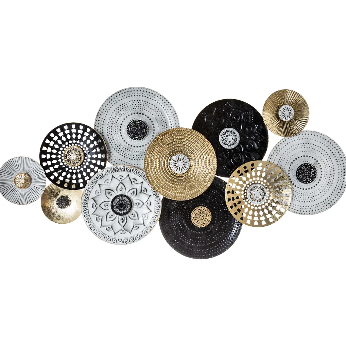 Decoración De Pared De Metal 134x68Cm